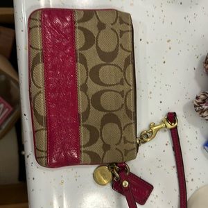 Coach wristlet